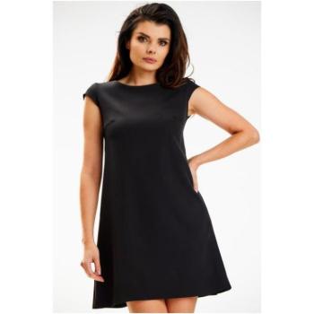 Alkalmi ruhák - Női elegáns mini ruha, fekete színben kép