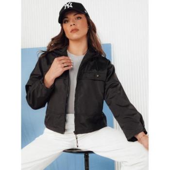 Átmeneti kabátok - Fekete női átmeneti kabát kép