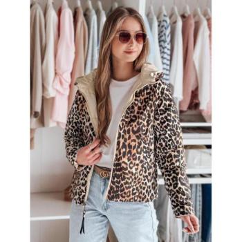 Átmeneti kabátok - Kétoldalú női kabát bézs színben TY4869 kép