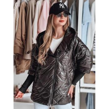 Átmeneti kabátok - Női fekete oversize kabát TY4855 kép