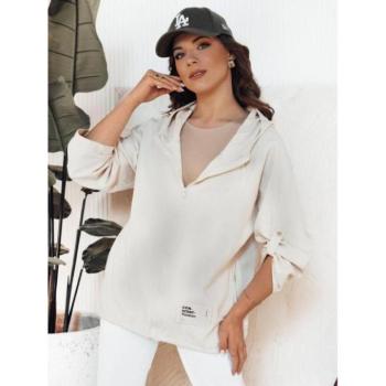 Átmeneti kabátok - Női laza világos bézs kabát kép