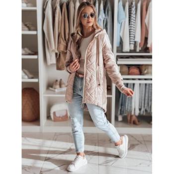 Átmeneti kabátok - Rózsaszín steppelt női kabát TY4830 kép