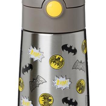 b.box termosz + szívószál, 350 ml - Batman kép