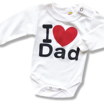 Baba body - I love Dad Méret: 80 (9-12hó) kép