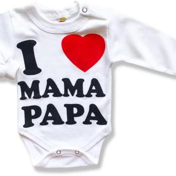 Baba body - I love M&P Méret: 80 (9-12hó) kép