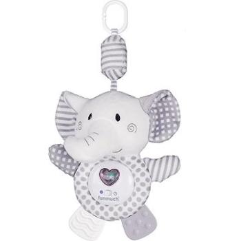 Babakocsi és plüss elefánt kép