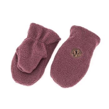 Babakocsi kézmelegítő kesztyűk - Burgundi alpaka babakocsi kesztyű kép