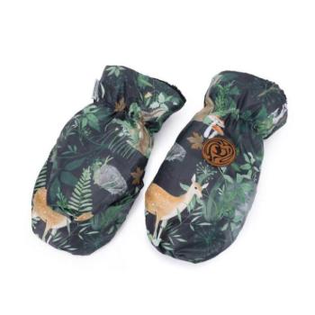 Babakocsi kézmelegítő kesztyűk - Mont Blanc hintókesztyűk - Erdei állatok kép