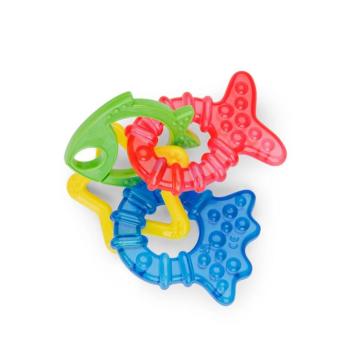 BABY EINSTEIN Rágóka 4db BPA mentes Cool Critters 3hó+ kép