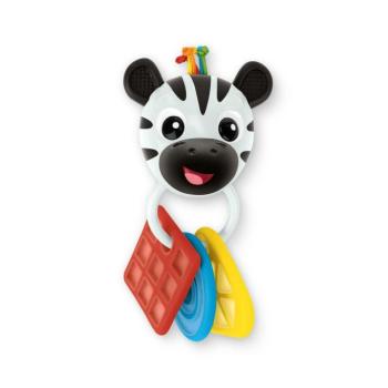 BABY EINSTEIN Rágóka csörgővel zebra Zen™ Shake-a-Shape BPA mentes 0hó+ kép