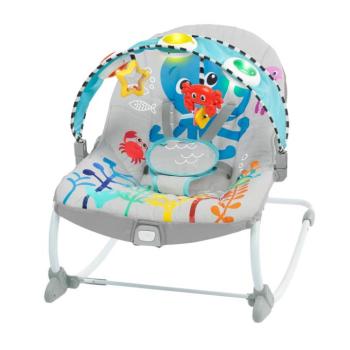 BABY EINSTEIN Zenélő rezgő pihenőszék Kick to It Opus 18kg-ig kép