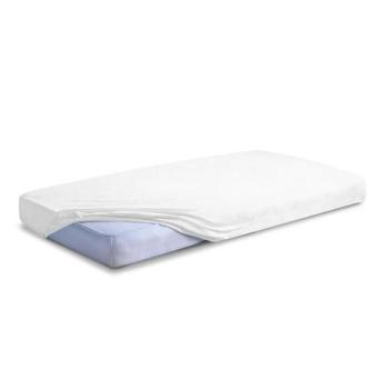 BABYMATEX Frottír lepedő 60x120 cm fehér kép
