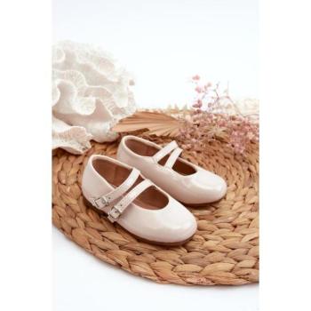 Balerina cipők lányoknak - Bézs lányos balerinák kép