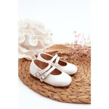 Balerina cipők lányoknak - Fehér lányok balerinái kép