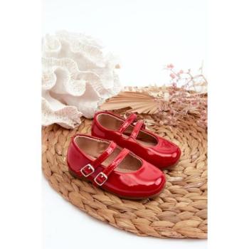 Balerina cipők lányoknak - Piros balerinák lányoknak kép