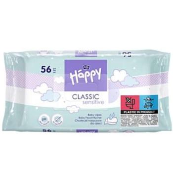 Bella Baby Happy Classic Sensitive Törlőkendő 56db kép