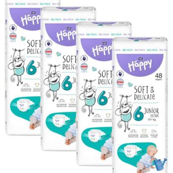 Bella Happy havi Pelenkacsomag 15kg+ Junior Extra 6 (192db) kép