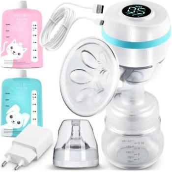 Berdsen kétfázisú elektromos Mellszívó + ajándék 2db tejgyűjtő za... kép