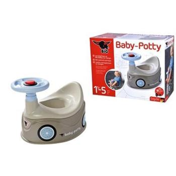 Big Bili kormánnyal, szürke kép