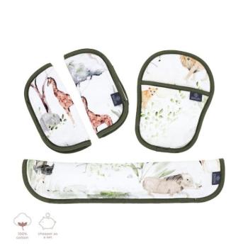 Biztonsági övvédő - Babakocsi övvédő huzat szett a Savana kollekcióból kép