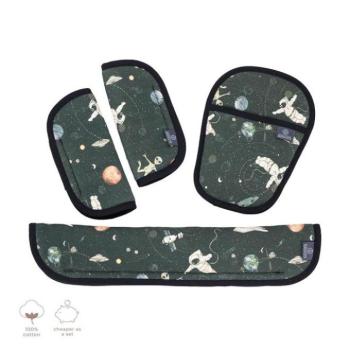 Biztonsági övvédő - Babakocsi övvédő huzat szett a Stardust kollekcióból kép