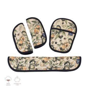 Biztonsági övvédő - Babakocsi övvédő huzat szett a Taste of Summer kollekcióból kép