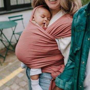 BOBA Gyerekhordozó / kendő Classic Wrap - Pink kép