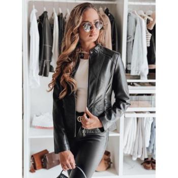 Bőrdzsekik - Női bőrdzseki, fekete színben TY4968 kép