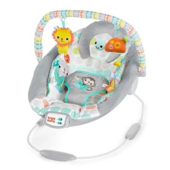 BRIGHT STARTS Rezgő pihenőszék dallamokkal Whimsical Wild 0hó+, 9... kép