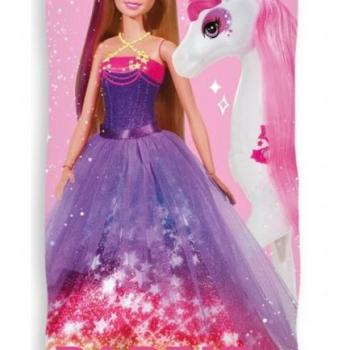 Carbotex Barbie és Unikornis, 70 × 140 cm kép