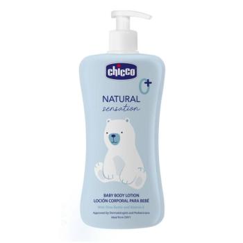 CHICCO Testápoló tej Natural Sensation sheavajjal és E-vitaminnal... kép