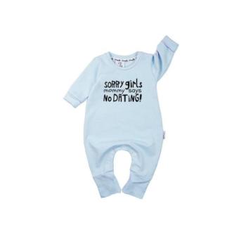 Divat kiegészítők és ruhák kiárusítása - Kék overál, bocs lányok, I LOVE MILK, hosszú ujjú, leárazva kép