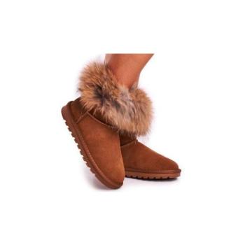 Divat kiegészítők és ruhák kiárusítása - Női hótaposó szőrmével akciósan kép