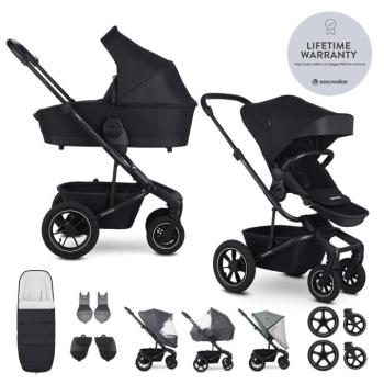 EASYWALKER Kombinált babakocsi Harvey⁵ Midnight Black XXL AIR kép