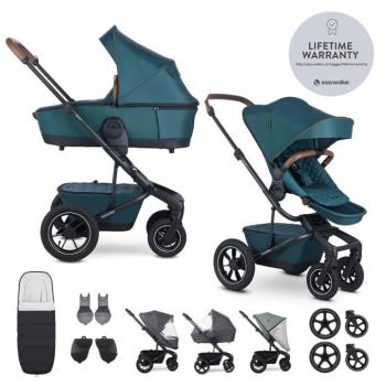 EASYWALKER Kombinált babakocsi Harvey⁵ Premium Jade Green XXL AIR kép