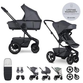 EASYWALKER Kombinált babakocsi Harvey⁵ Premium Mineral Grey XXL AIR kép