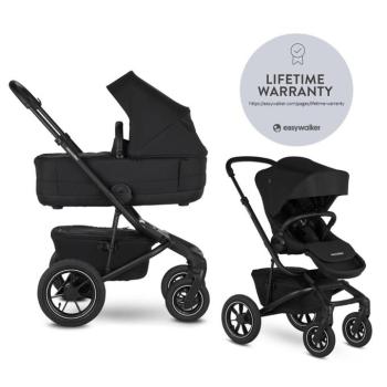 EASYWALKER Kombinált babakocsi Jimmey 2in1 Pepper Black LITE AIR kép