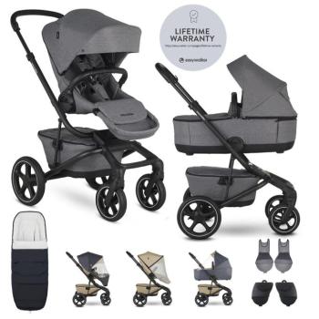 EASYWALKER Kombinált babakocsi Jimmey Iris Grey XXL RWS kép