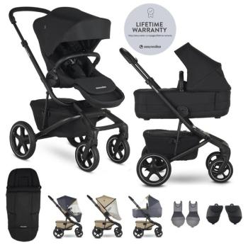 EASYWALKER Kombinált babakocsi Jimmey Pepper Black XXL RWS kép