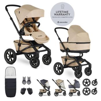EASYWALKER Kombinált babakocsi Jimmey Sand Taupe XXL AIR + RWS kép