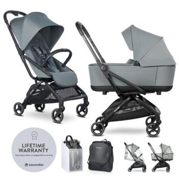EASYWALKER Kombinált babakocsi Rockey S Smooth Grey kép