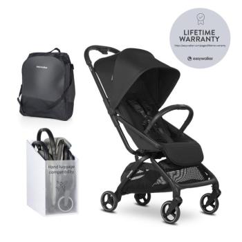 EASYWALKER Sport babakocsi Rockey S Pure Black kép