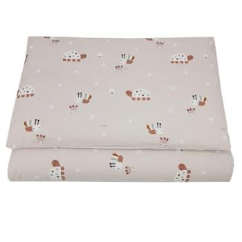 EKO Ágynemű 2 részes pamut Bees Beige mintával 40x60 cm, 90x120 cm kép