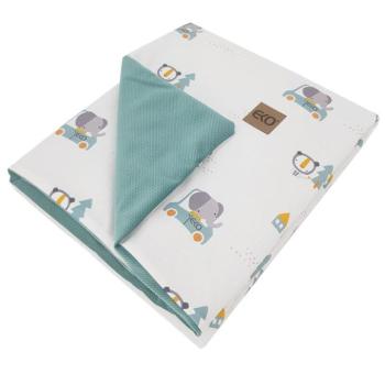 EKO Deka pamut kétoldalas bársony alátéttel Cars 100x80cm kép