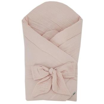 EKO Muszlin pólya megerősítés nélkül Powder pink 75x75 cm kép