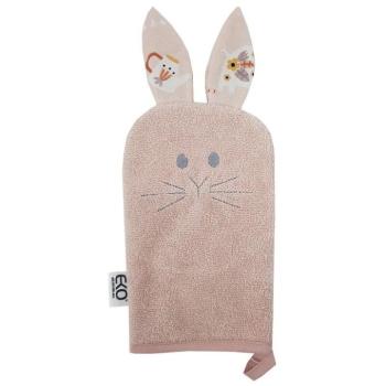 EKO Pamut füles Žínka Bunny Rose pink 20x15 cm kép