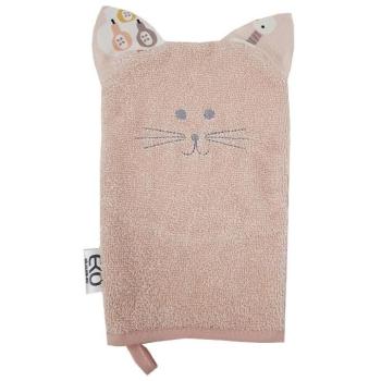 EKO Pamut füles Žínka Cat Rose pink 20x15 cm kép