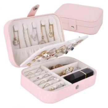 Ékszerdobozok - Elegáns rózsaszín ékszerdoboz kép