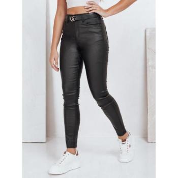 Farmer nadrágok - Fekete, skinny, viaszolt farmer UY2750 kép