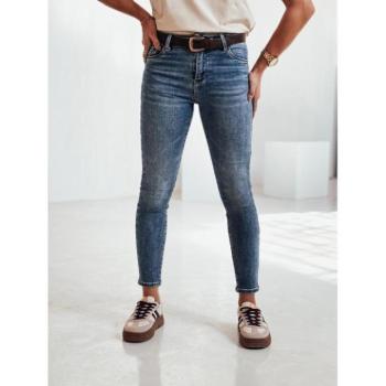 Farmer nadrágok - Kék női farmer övvel UY2202 kép